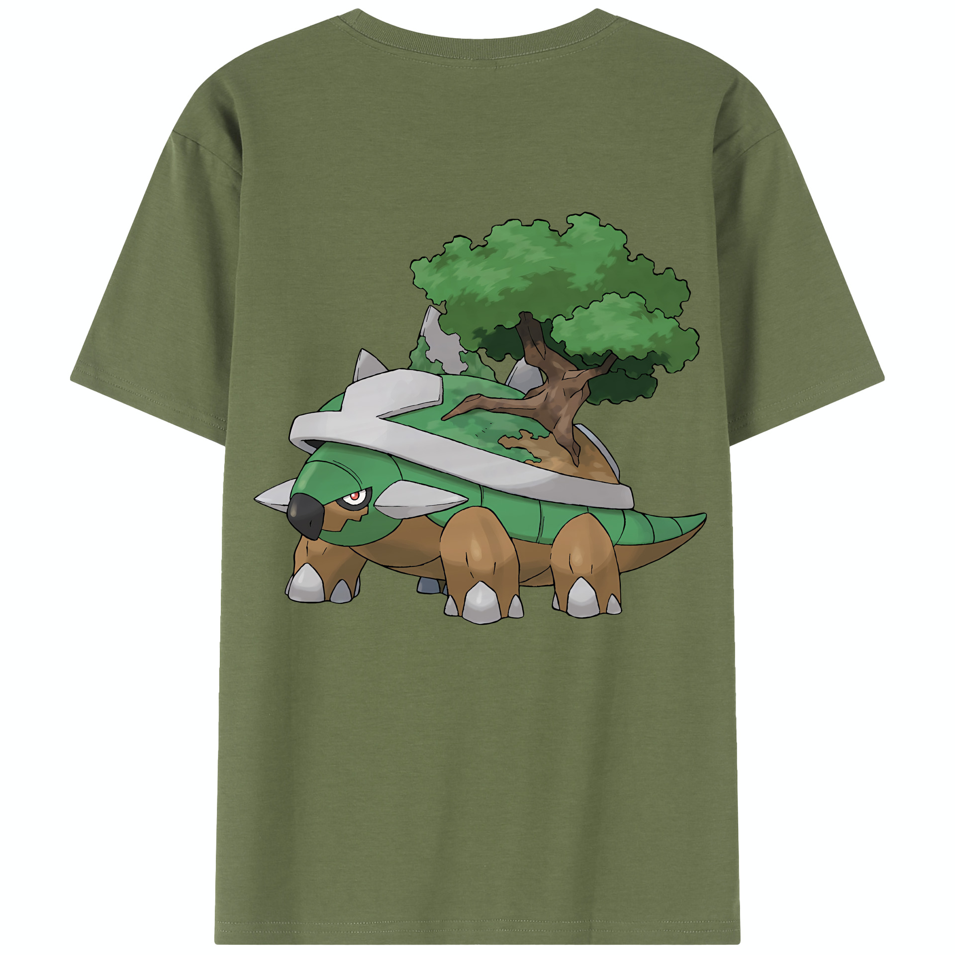 （画像用） ポケットモンスター Pokémon 綿100％半袖Tシャツ（背面プリント）